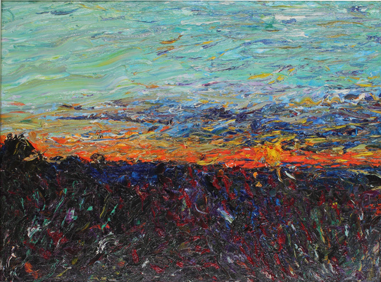 Шашин Фёдор Александрович. Сумерки под Москвой